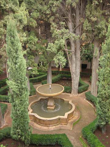 Alhambra, Garten von Daraxa